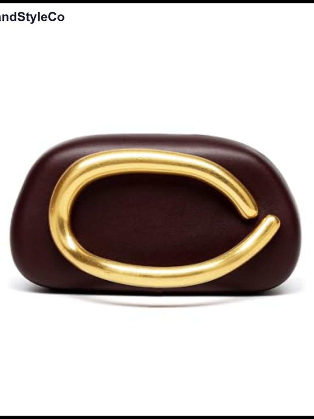 Womens PU Leather Evening Clutch Crossbody Bag Detachable Chain Wedding